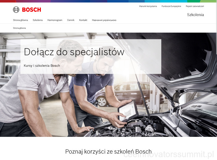 Centrum Szkoleniowe Techniki Motoryzacyjnej Bosch